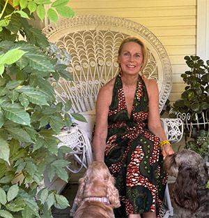 Kim with Dogs